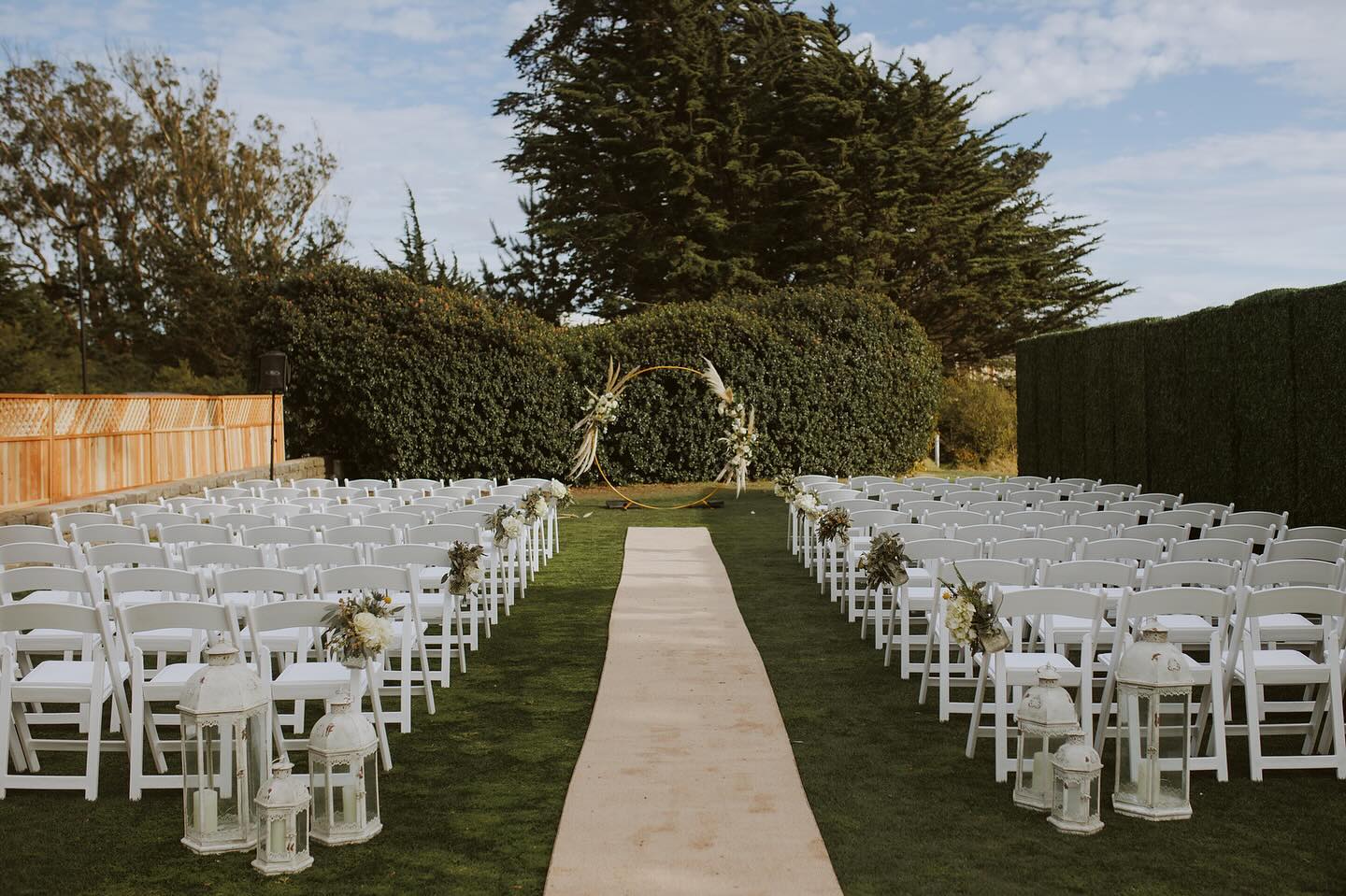 The ceremony area at the Presidio Golf Course is called the South Lawn, and couples love it for its beautiful simplicity amongst the trees and views of the gorgeous Presidio!

#Events #ceremonysite #southlawn #aislerunner #ido #wedid #Smiles #Happy #Justright #GorgeousSpace # #Love #LoveisLove #golfcoursewedding #golfclubreceptions #weddingreception
#vows #forever #bride #groom #champagnetoast #firstdance #weddingaisle
#florals #presidiogolfcourse #presidiosf #ironwoodsbarandgrill
#future #iloveyou